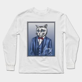 Larry The Cat Long Sleeve T-Shirt